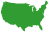 USA 48 contiguous states